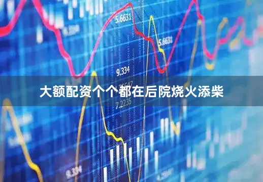 大额配资个个都在后院烧火添柴