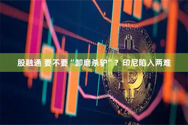 股融通 要不要“卸磨杀驴”？印尼陷入两难